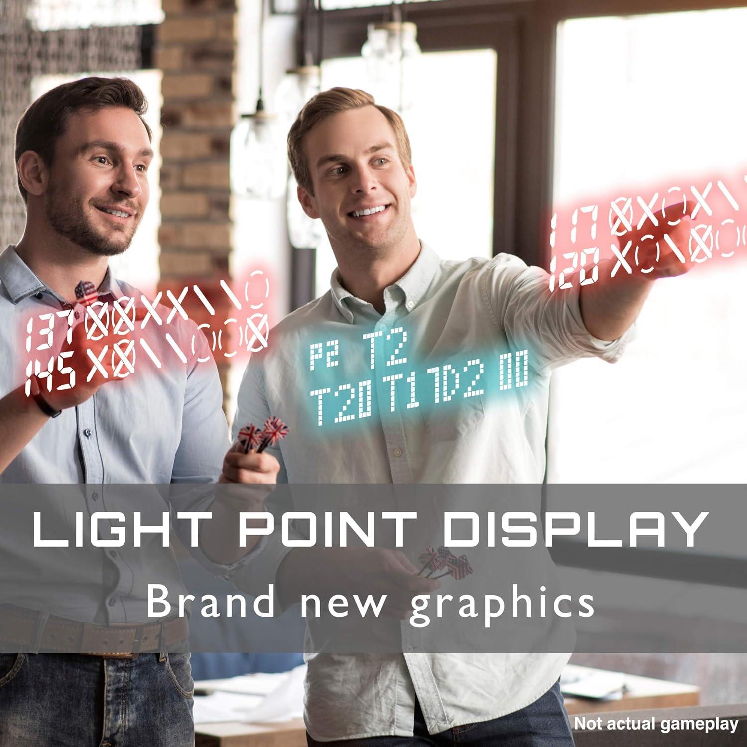 Tablero de Dardos Electrónico Viper 850, Pantalla LED Brillante