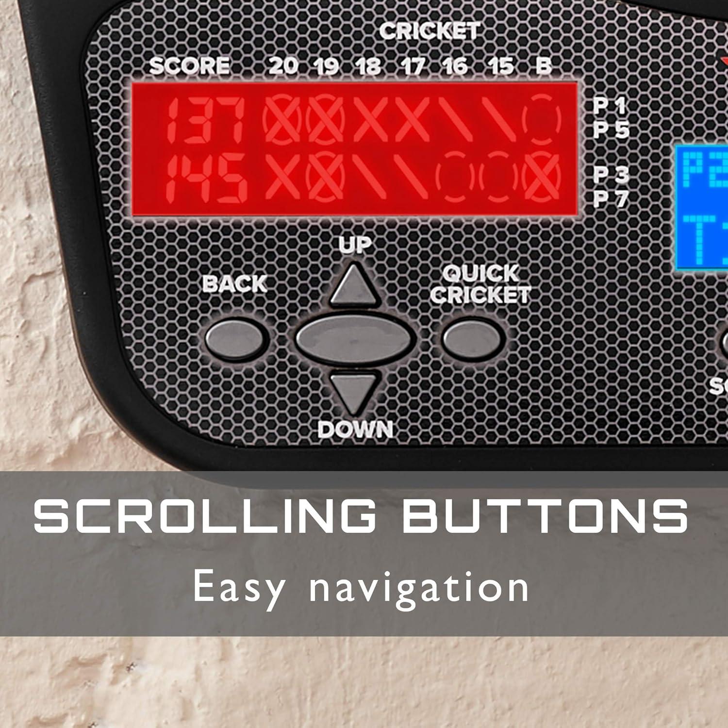 Tablero de Dardos Electrónico Viper 850, Pantalla LED Brillante
