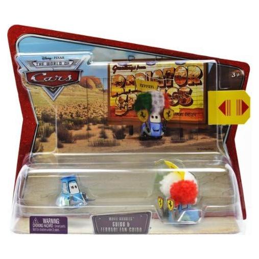Figuras de Acción Mattel Disney Pixar Cars Guido y Ferrari
