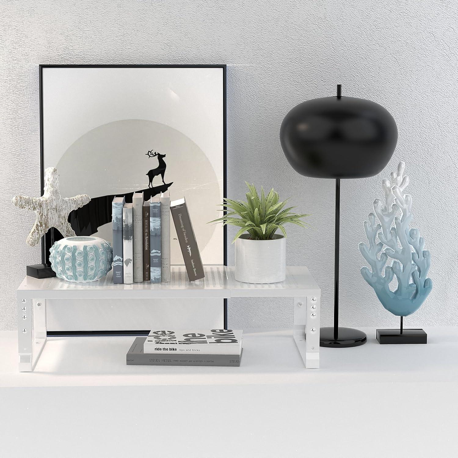 Organizador de Cocina Jojocross Expandible y Apilable Blanco