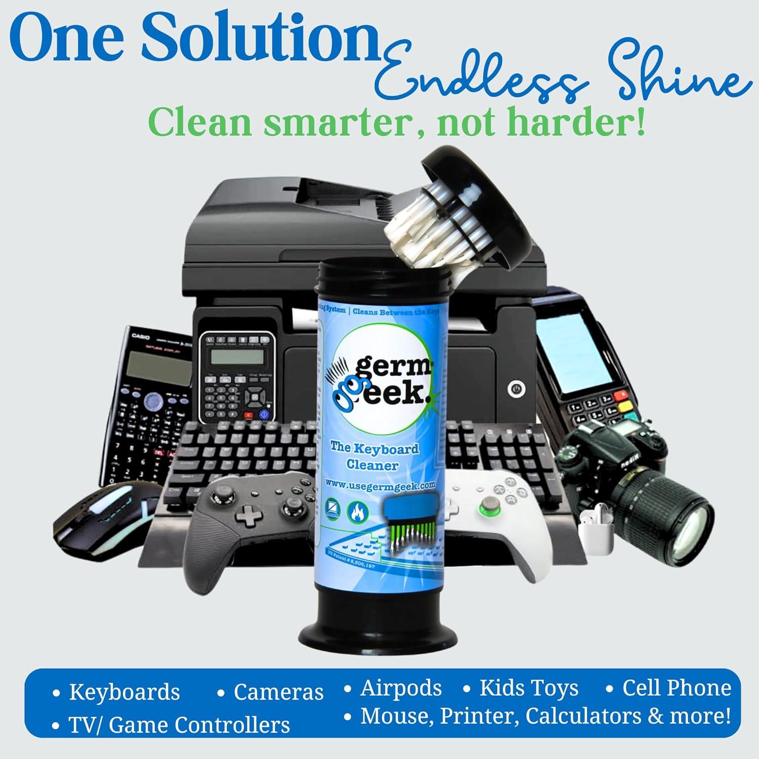 Kit de Limpieza Germ Geek para Teclados y Electrónicos 0.29L