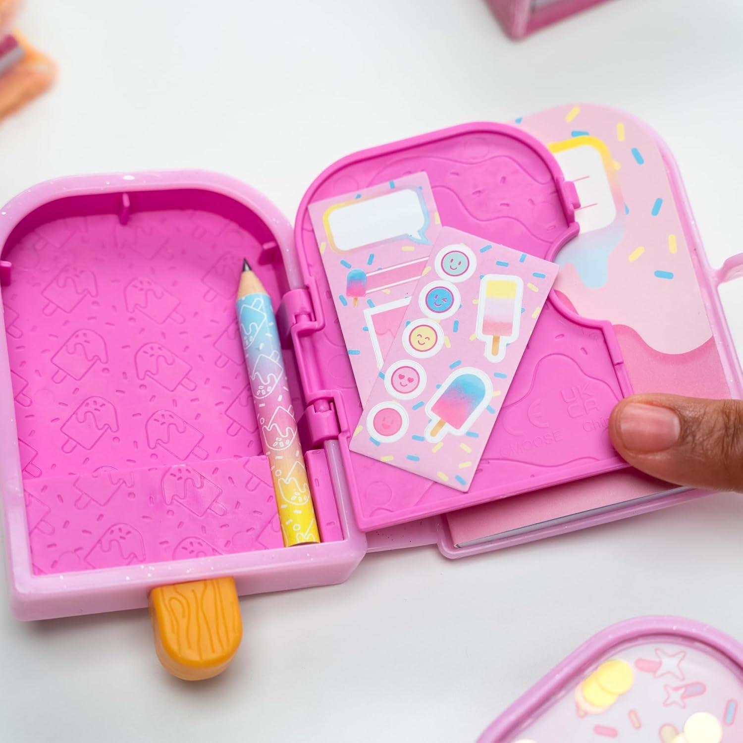 Diario Micro Coleccionable Real Littles con 3 Sorpresas - 50 Páginas