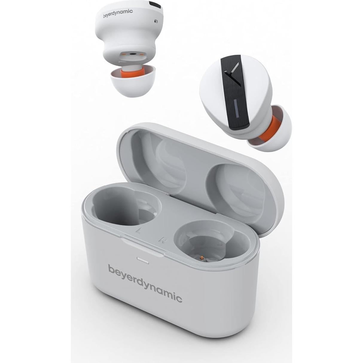 beyerdynamic Free BYRD Grey True Wireless Bluetooth in-Ear Headphones, Active Noise Cancelling, Long Battery Life, Microphone, IPX4, Sound Personalization and Alexa Built-in