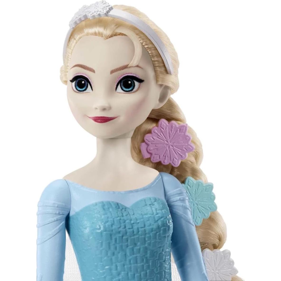 Muñeca de moda Elsa Disney Frozen con accesorios 32.4cm