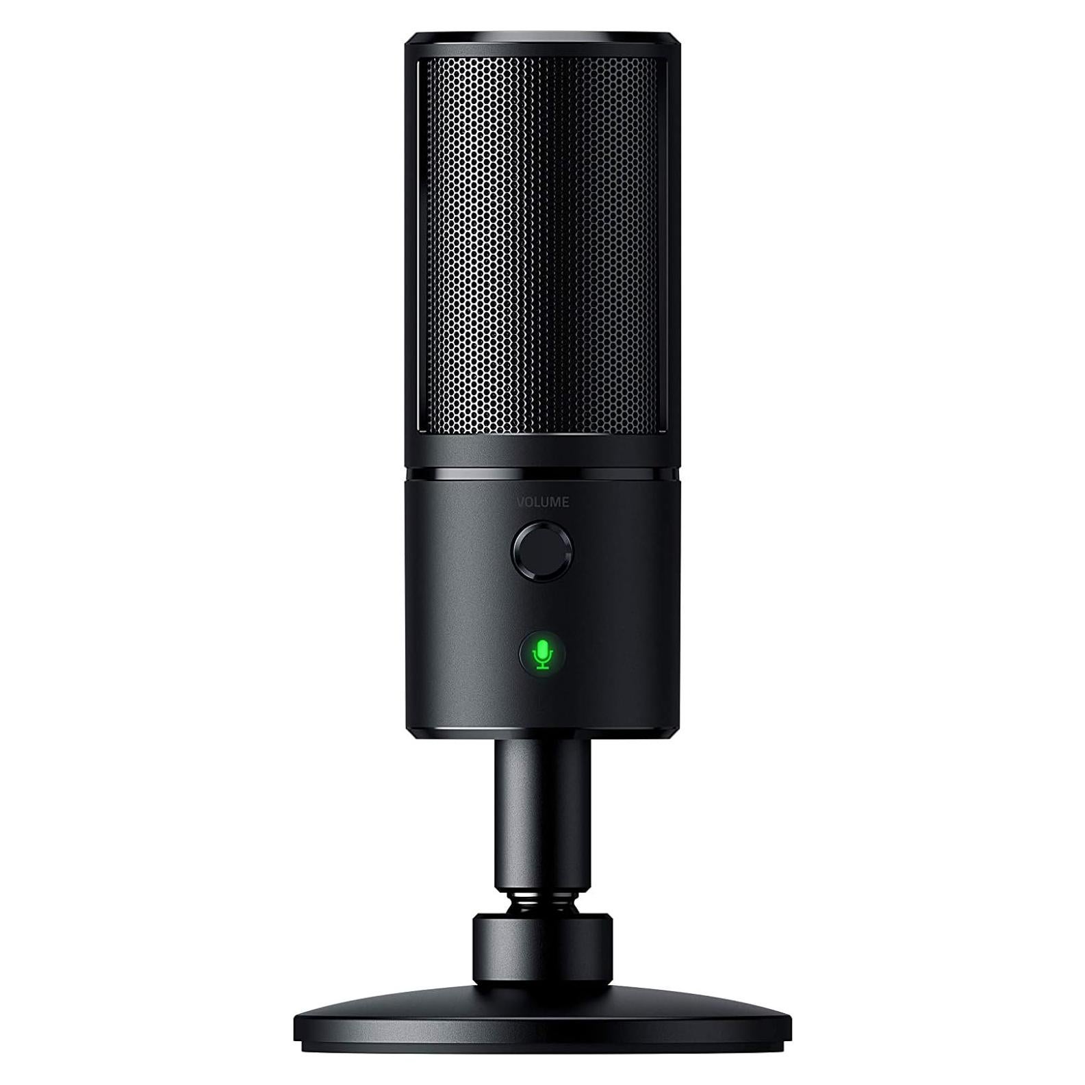 Micrófono de Streaming Razer Seiren Emote Negro Clásico