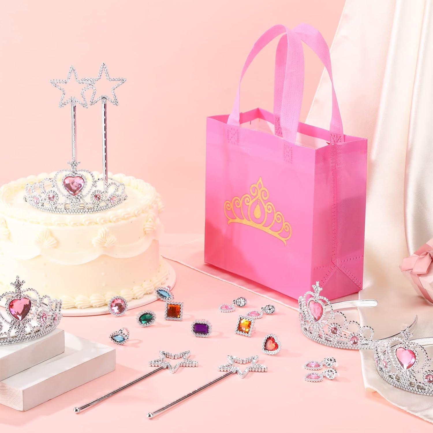 Juego de Fiesta de Princesa Hungdao 72 Piezas con Accesorios