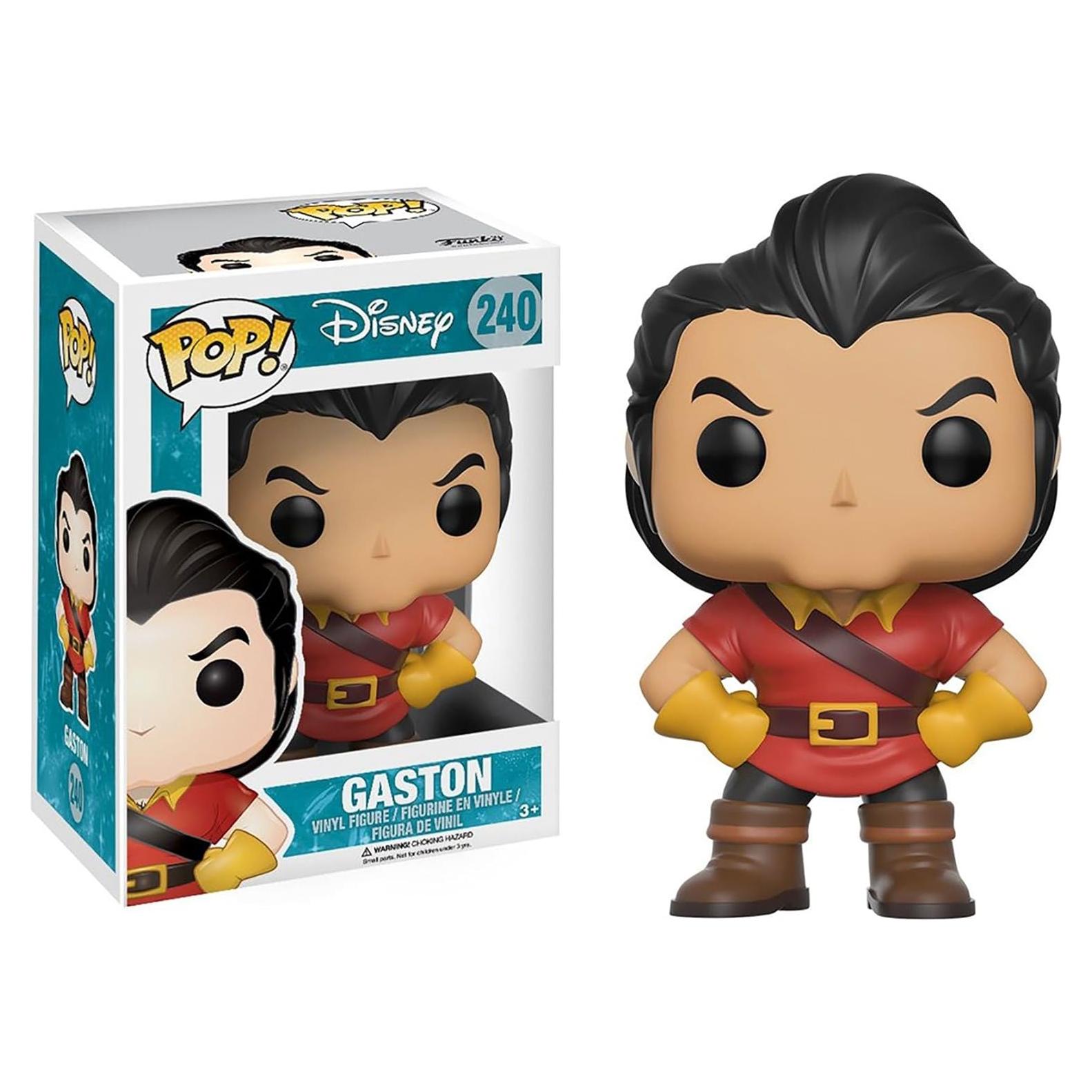 Figura de Acción Funko POP Disney La Bella y la Bestia Gastón 9.5 cm