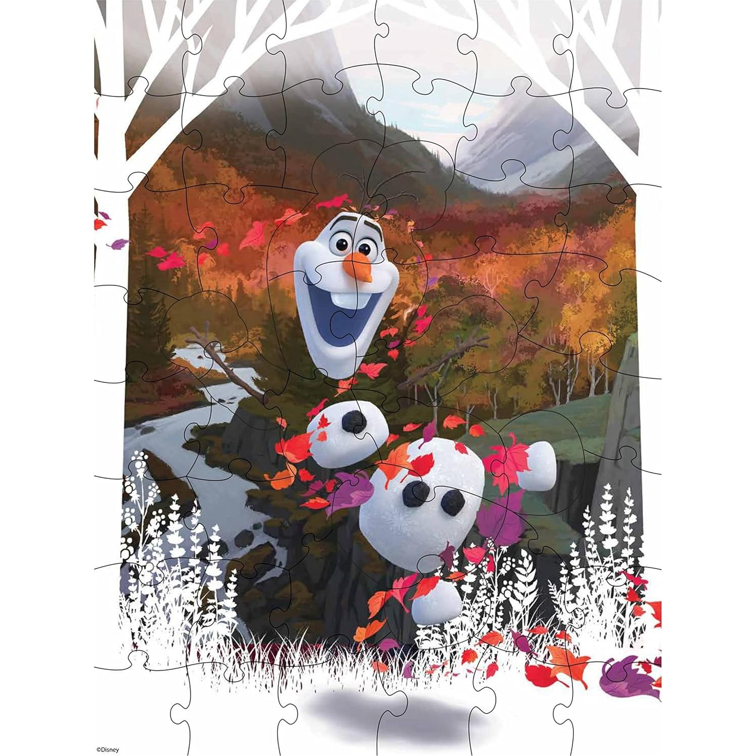 Rompecabezas Disney Frozen 2 48 Piezas en Estuche Gema