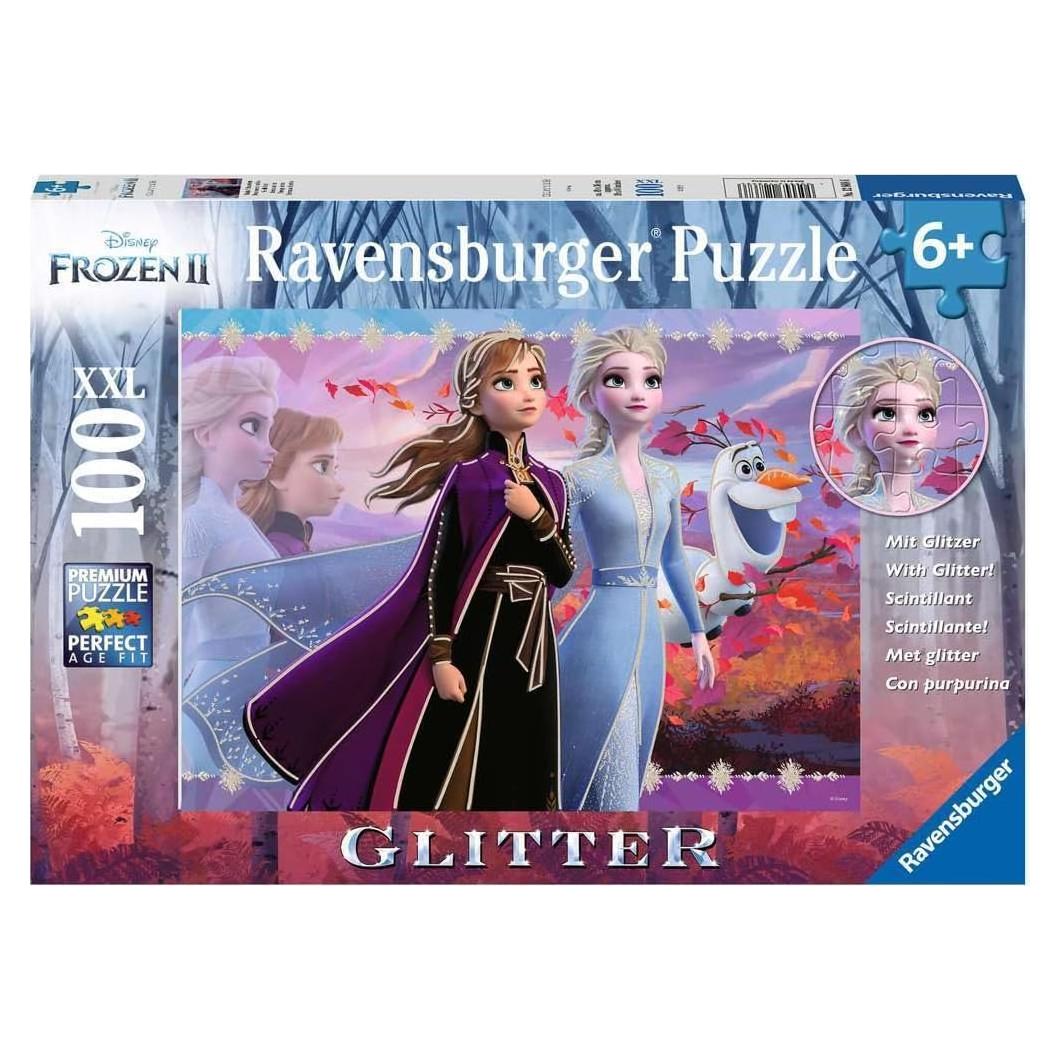 Rompecabezas Ravensburger Disney Frozen 2 100 Piezas Brillo