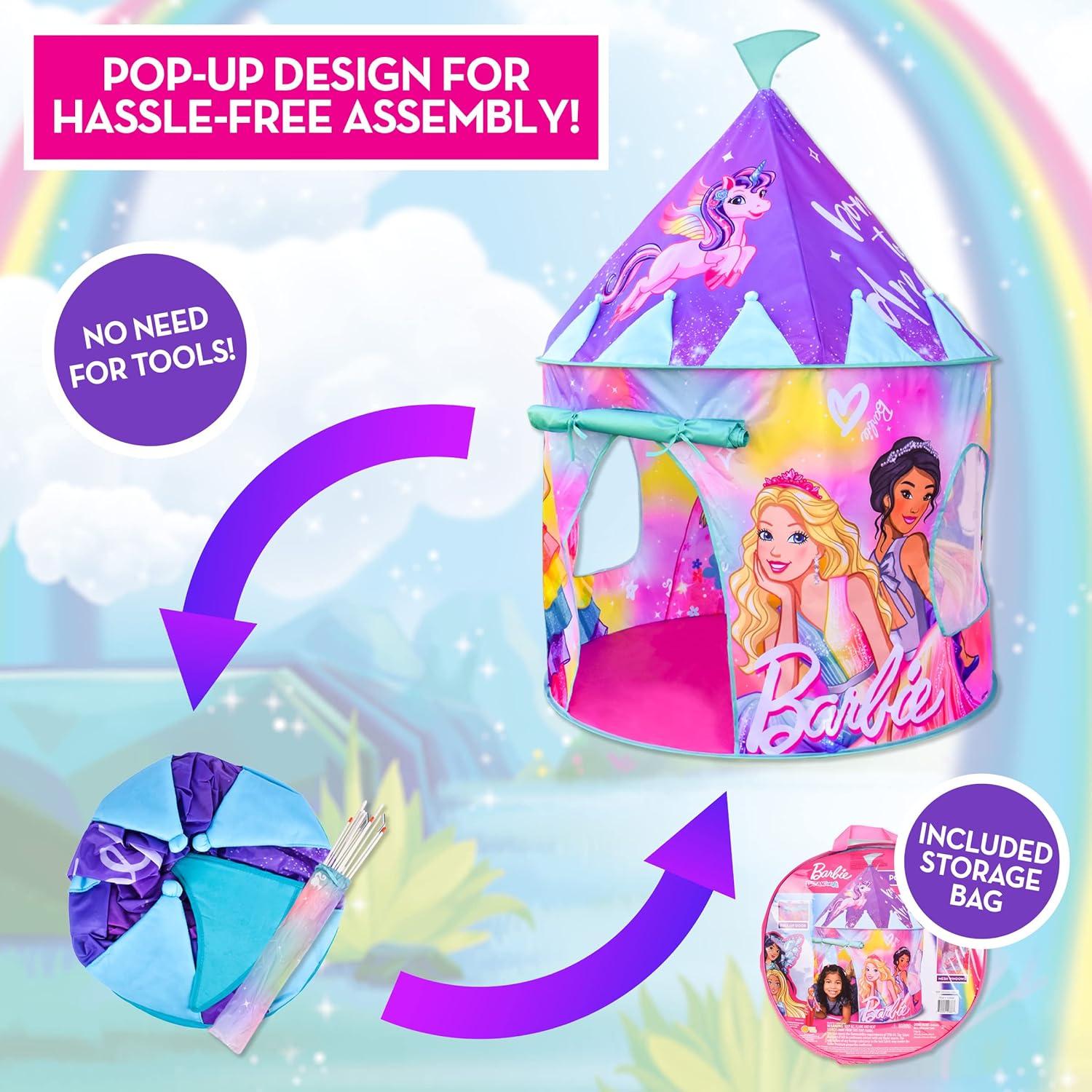 Tienda Castillo Pop Up Barbie Dreamtopia - Sunny Days 99x99x135cm