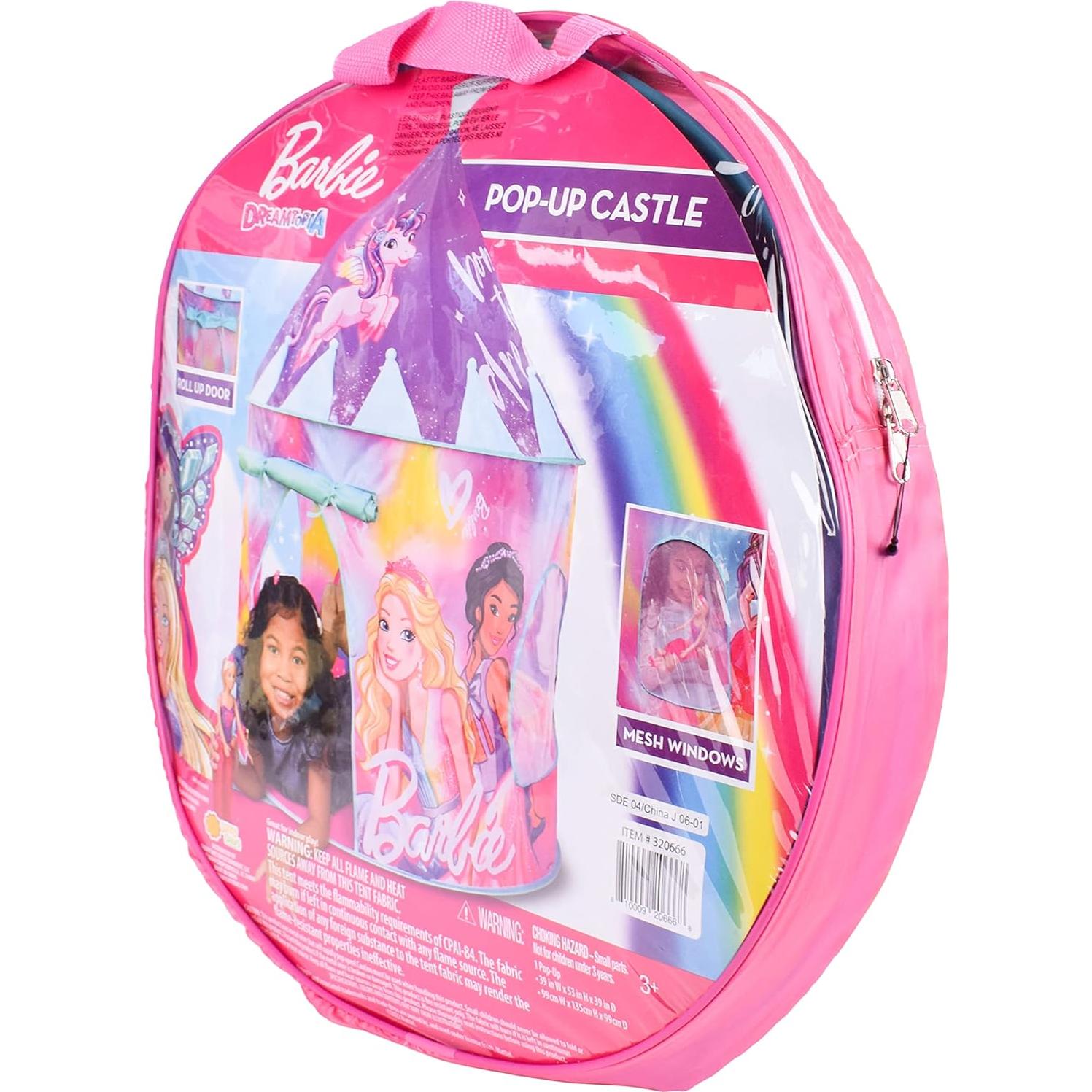 Tienda Castillo Pop Up Barbie Dreamtopia - Sunny Days 99x99x135cm