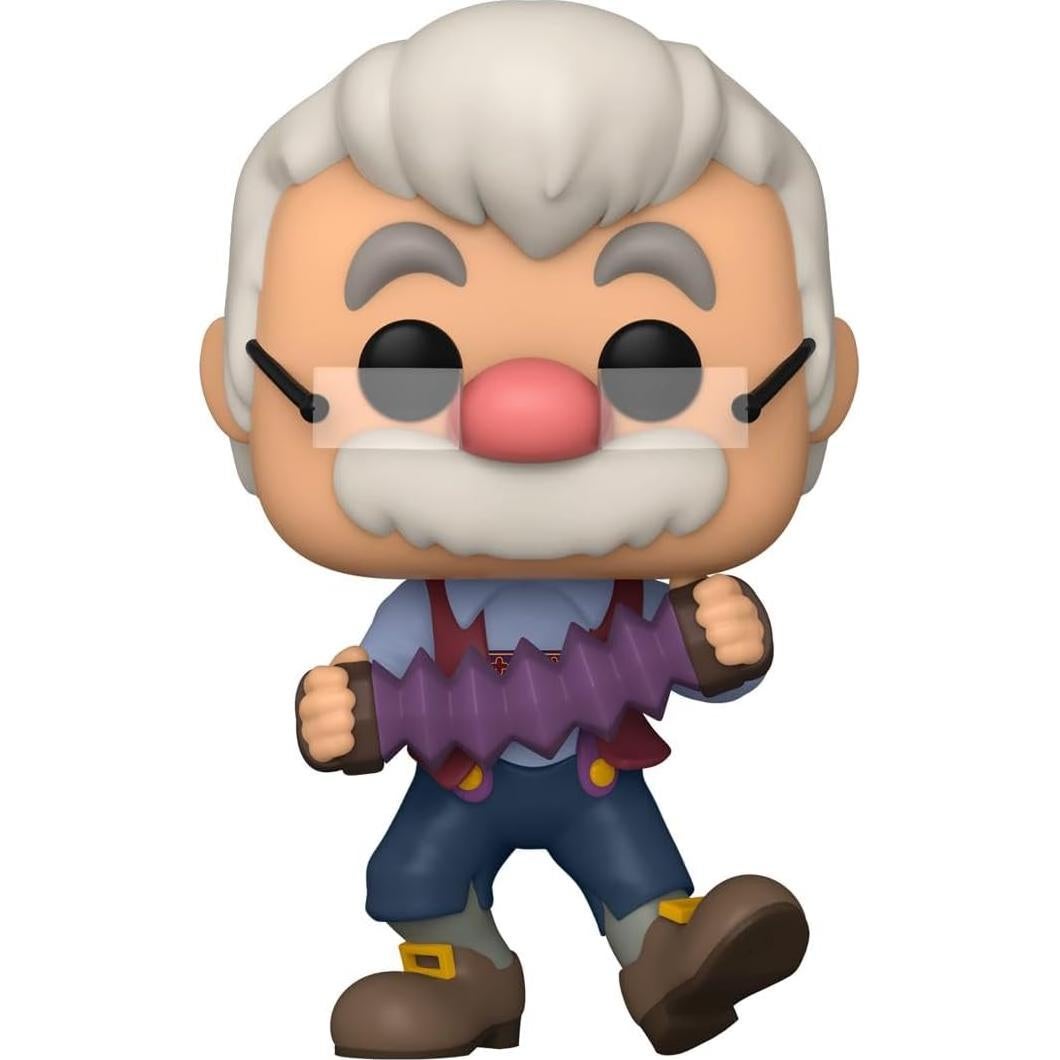 Funko Pop! Geppetto con Acordeón Pinocho 9.5 cm Vinilo