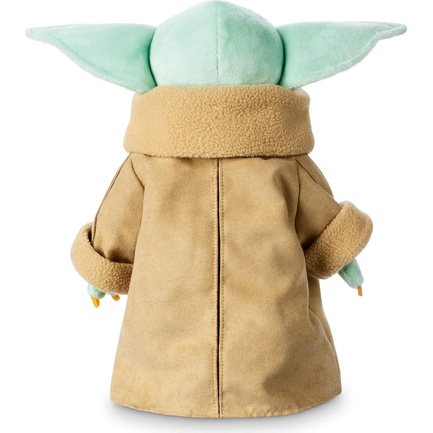 Disney Store Baby Yoda Plush - Official Grogu Stuffed Toy from The Mandalorian - Soft and Snuggly Baby Yoda Plush with Embroidered Features - Perfect Cuddly Galactic Companion for Fans.