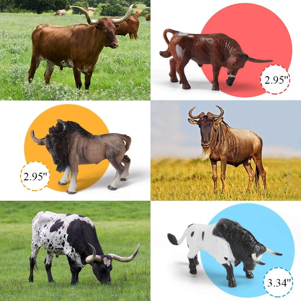 Set de 12 Figuras de Animales de Granja Mini Tudou