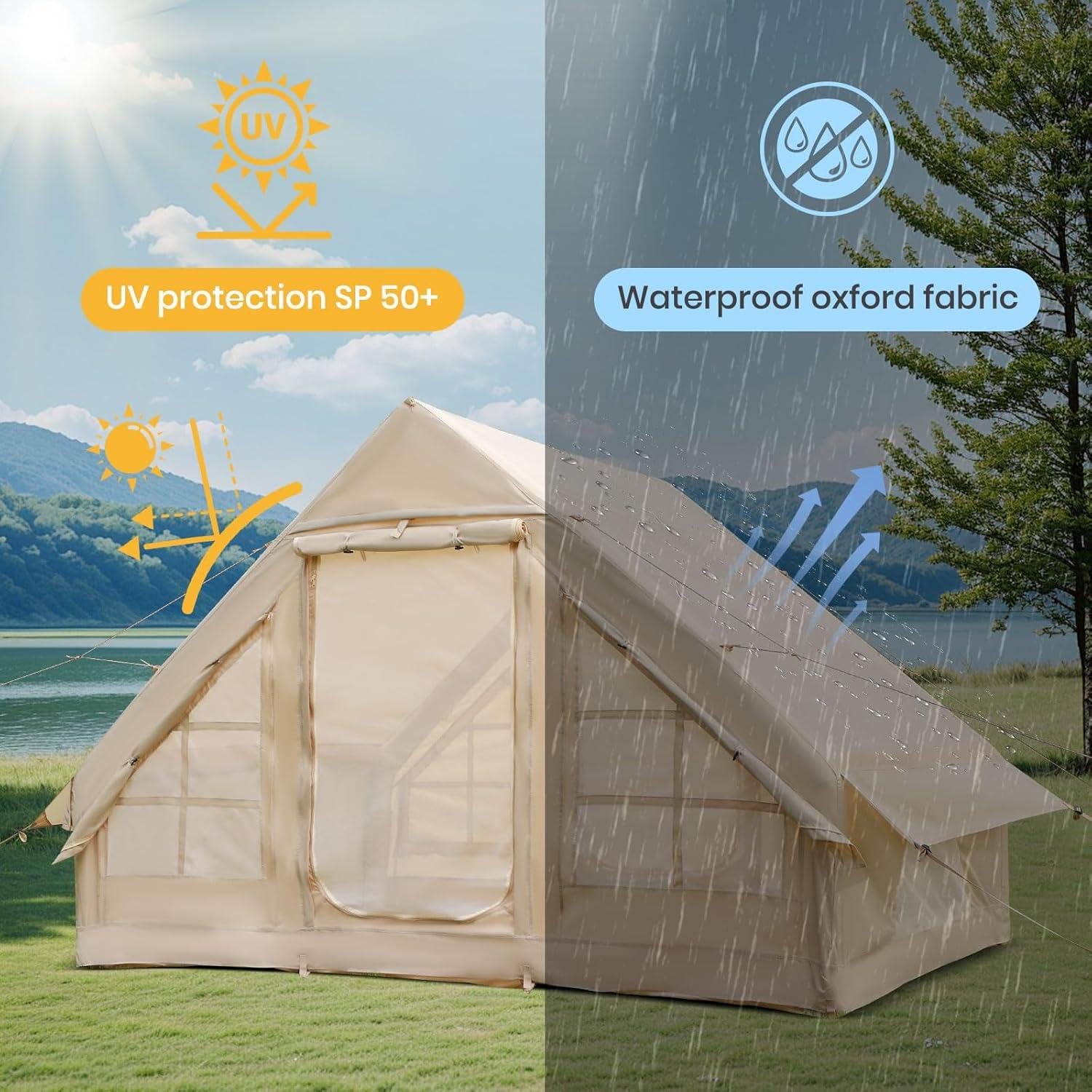 Carpa Inflable LVUYOYO 4 Estaciones 3.00x2.21m Impermeable