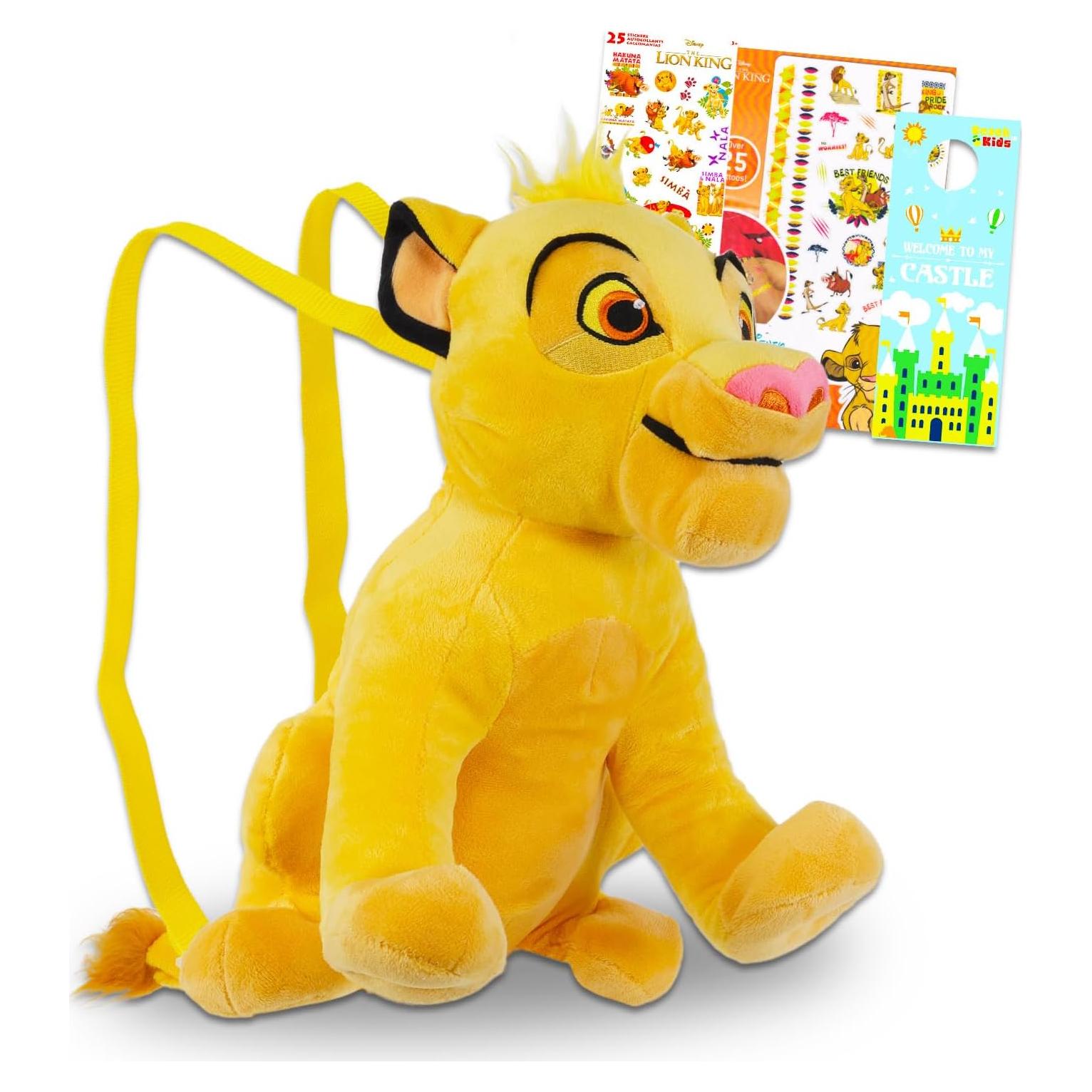 Juego de Regalo Muñeco Peluche Simba Rey León 35,56 cm
