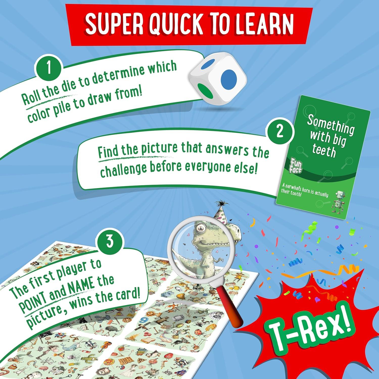 Juego de Cartas Spot It Fun - Andy y Alex - 2 a 4 Jugadores