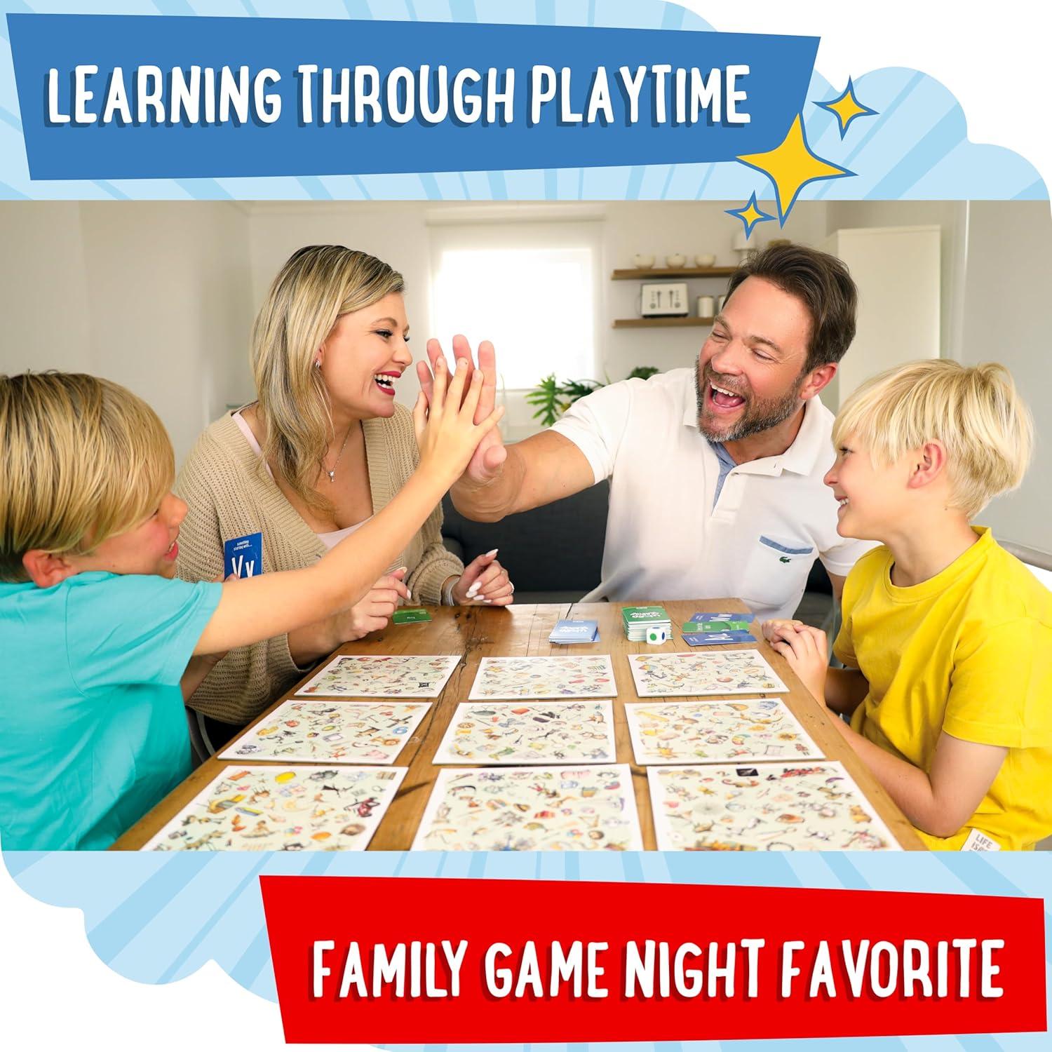 Juego de Cartas Spot It Fun - Andy y Alex - 2 a 4 Jugadores