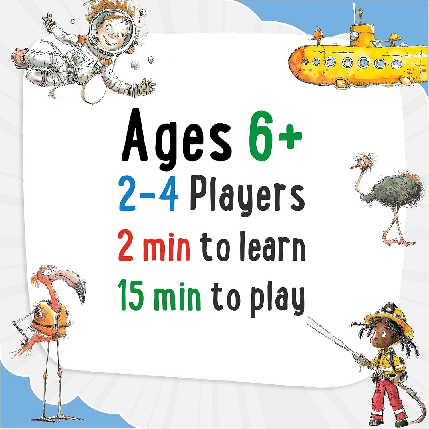 Juego de Cartas Spot It Fun - Andy y Alex - 2 a 4 Jugadores