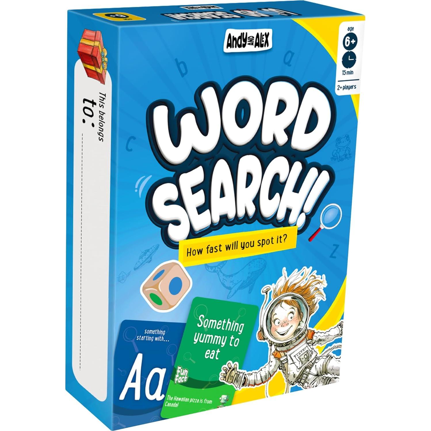 Juego de Cartas Spot It Fun - Andy y Alex - 2 a 4 Jugadores