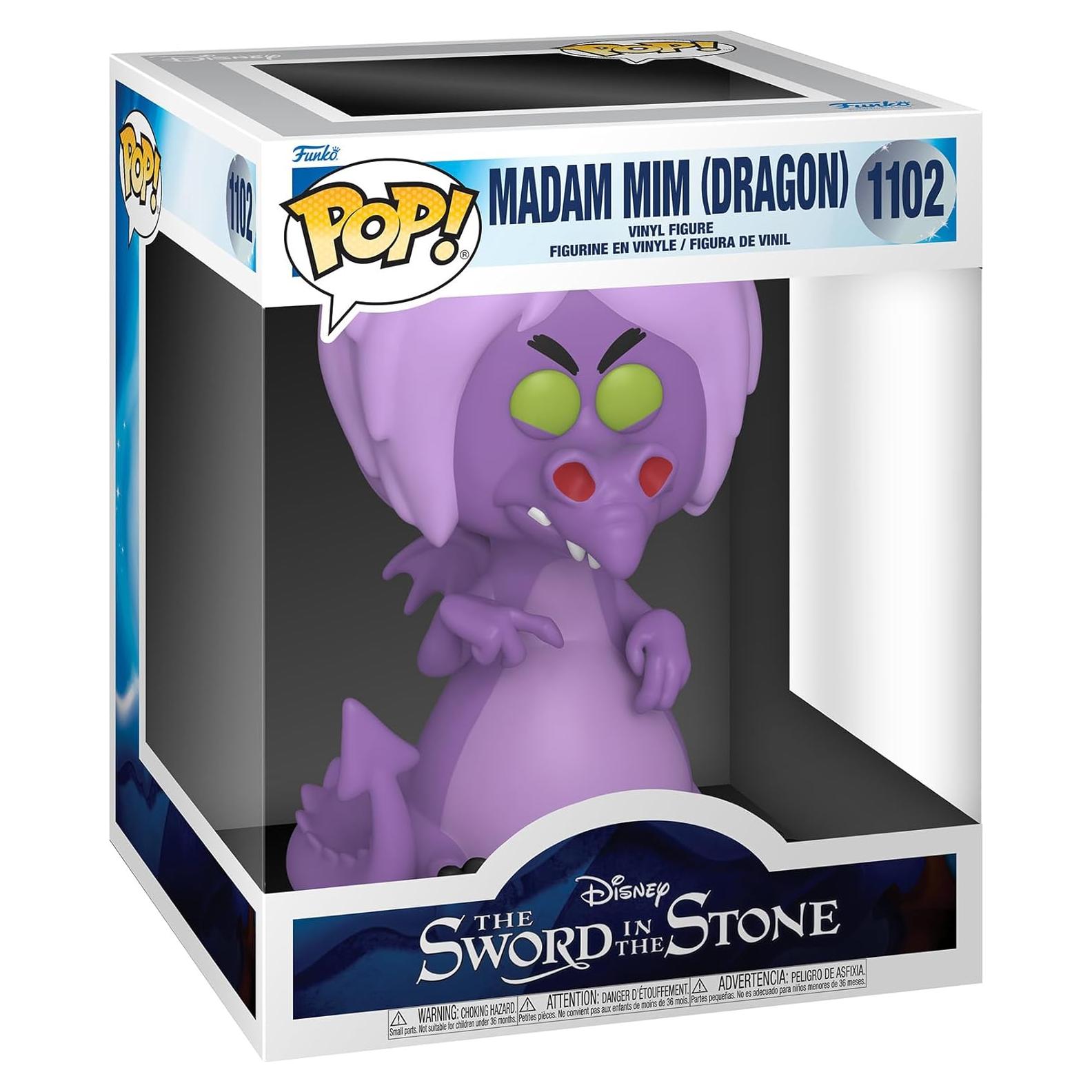 Figura Funko Pop Madam Mim Dragón 15.24 cm La Espada en la Piedra