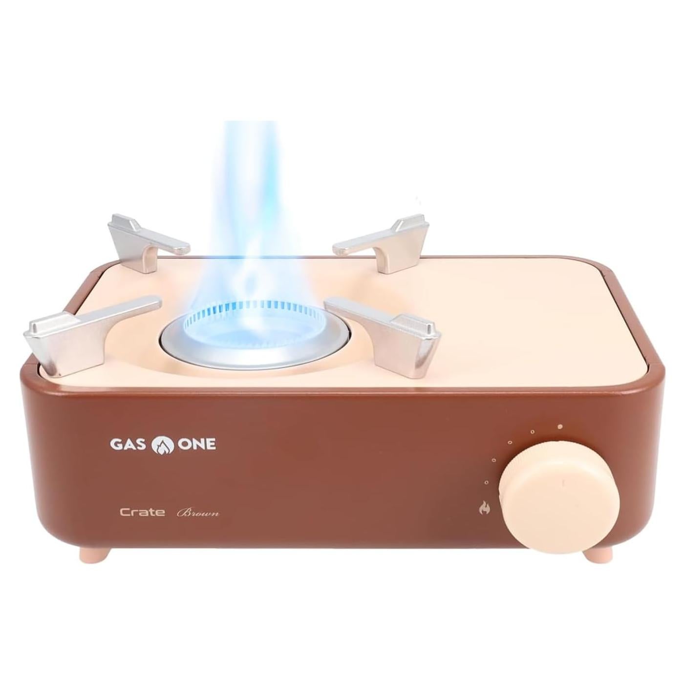 Estufa de Gas Portátil Gas One Butano 6800 BTU Camping Marrón