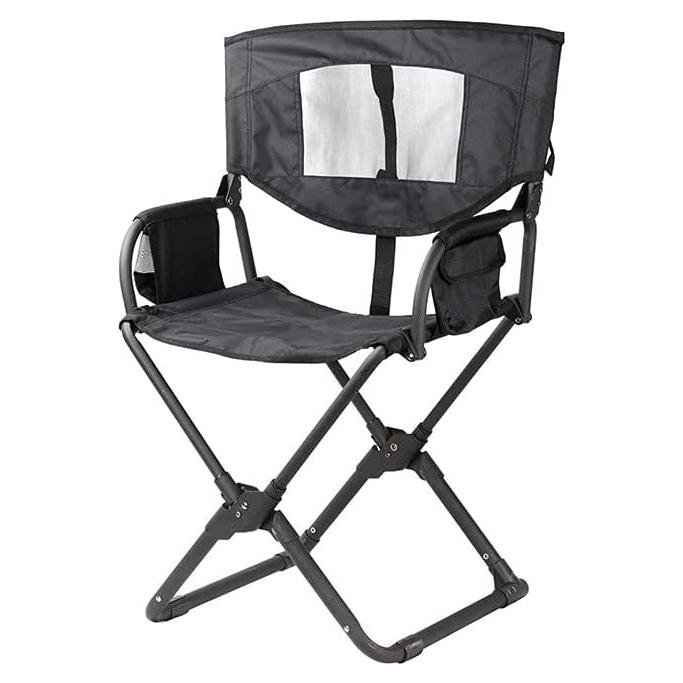 Front Runner Expander Camping Chair (Black Portable Outdoor Folding Chair).
