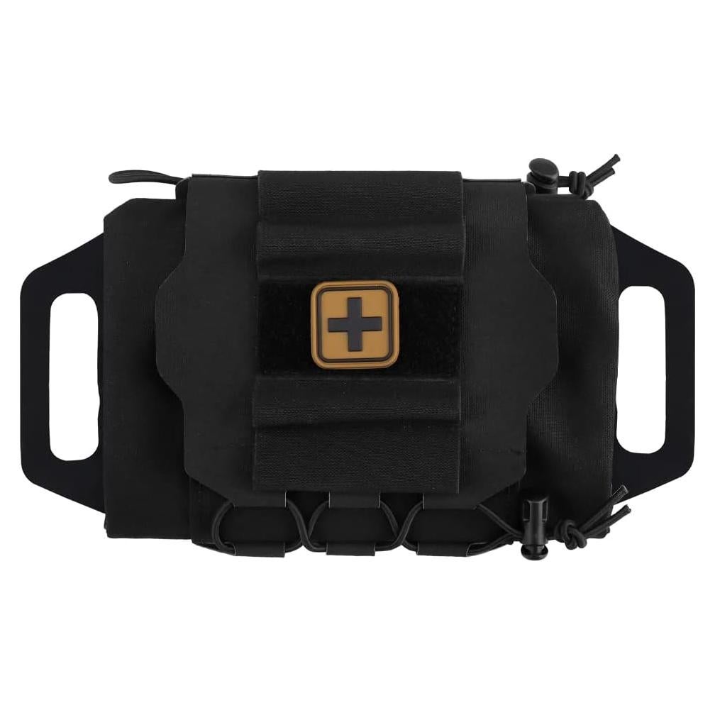 Bolsa de Primeros Auxilios Molle LIVANS 0137 Negra 2 Compartimentos