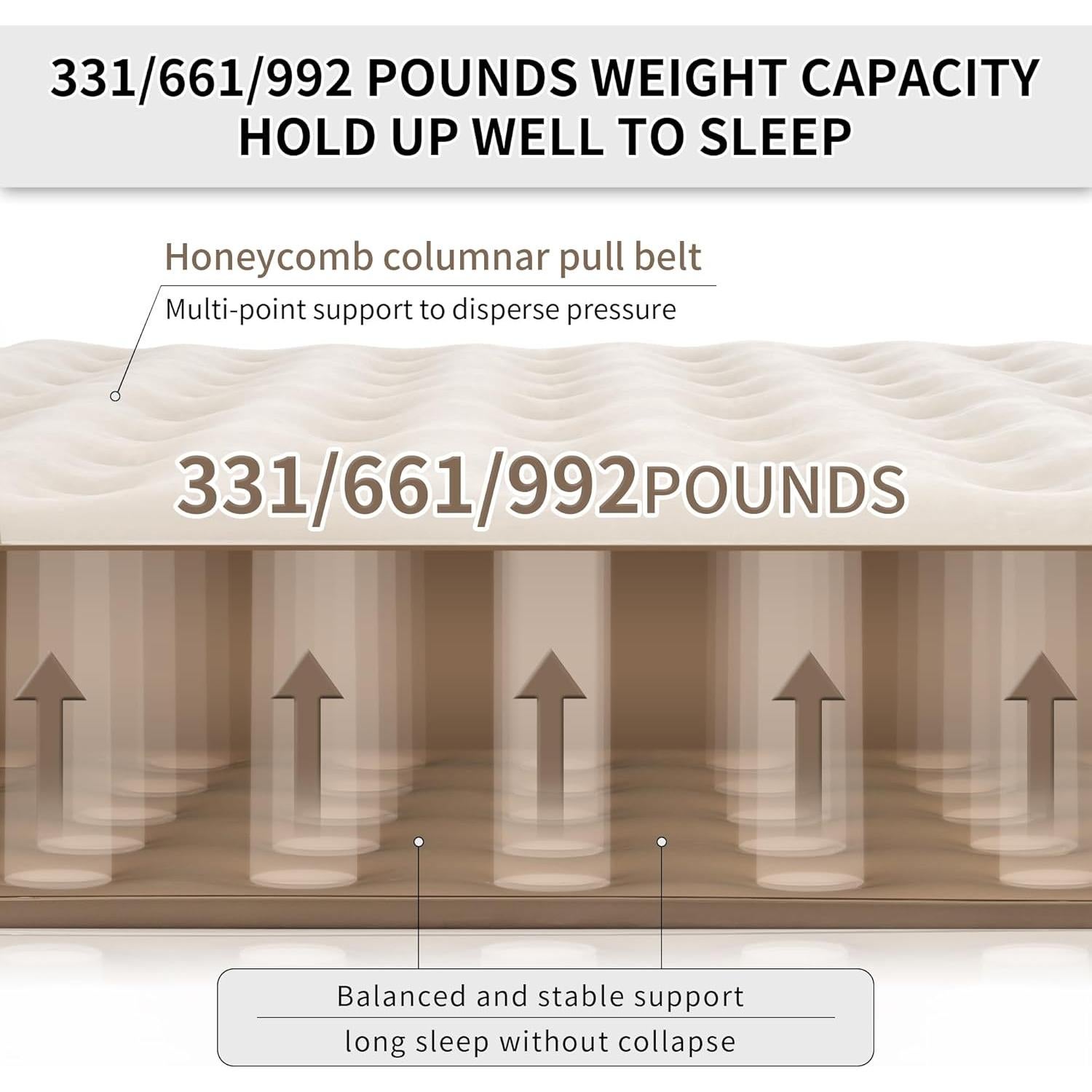 Colchón de Aire King Naturehike CJ-C25 con Bomba USB 200x180cm