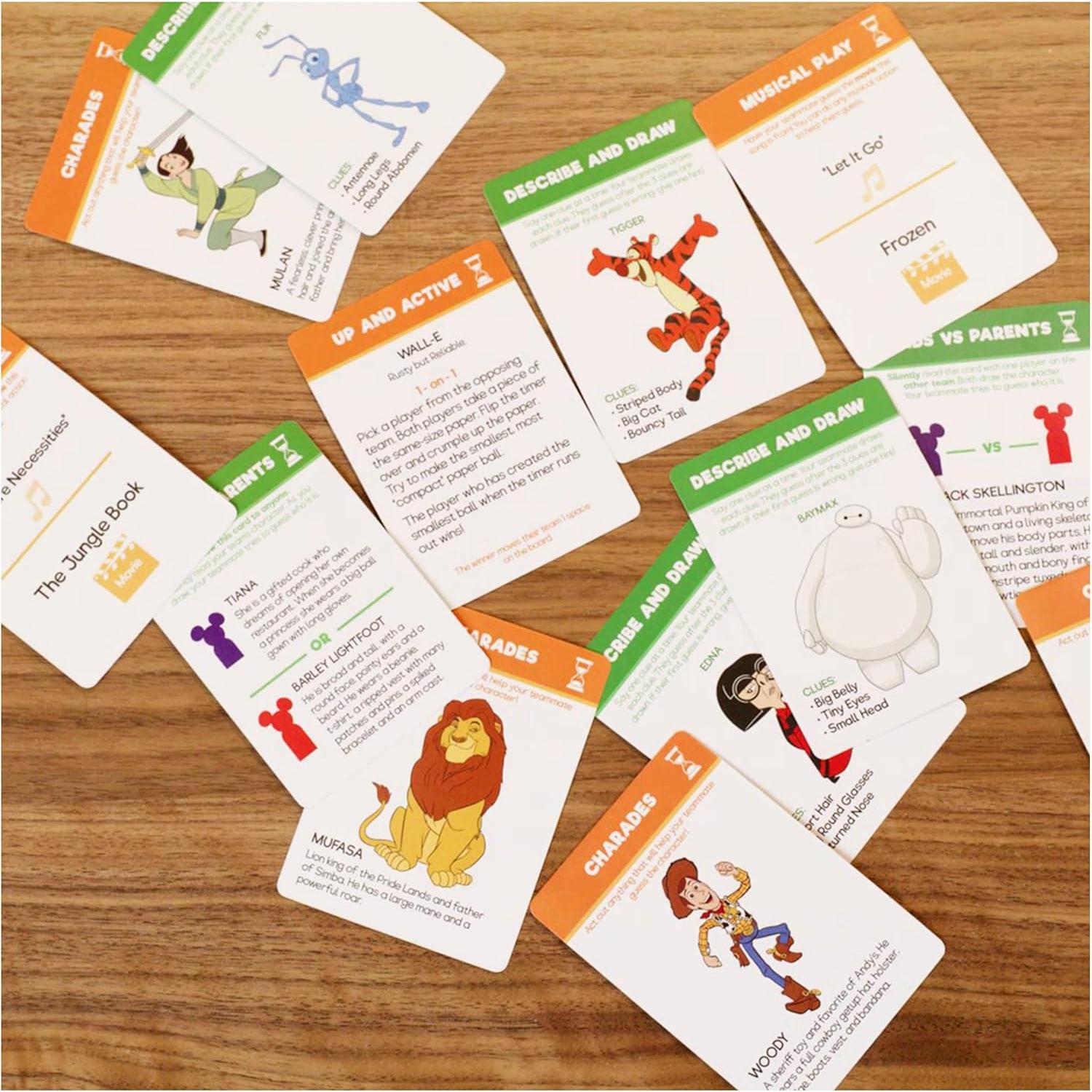 Juego de Mesa Vence a los Padres Edición Disney - 4 Jugadores