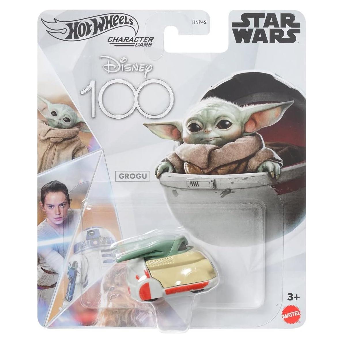 Vehículo de juguete Hot Wheels Grogu 1:64 para niños 3+