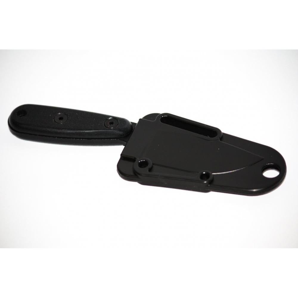 Cuchillo ESEE Izula Fijo con Funda y Kit de Supervivencia Negro