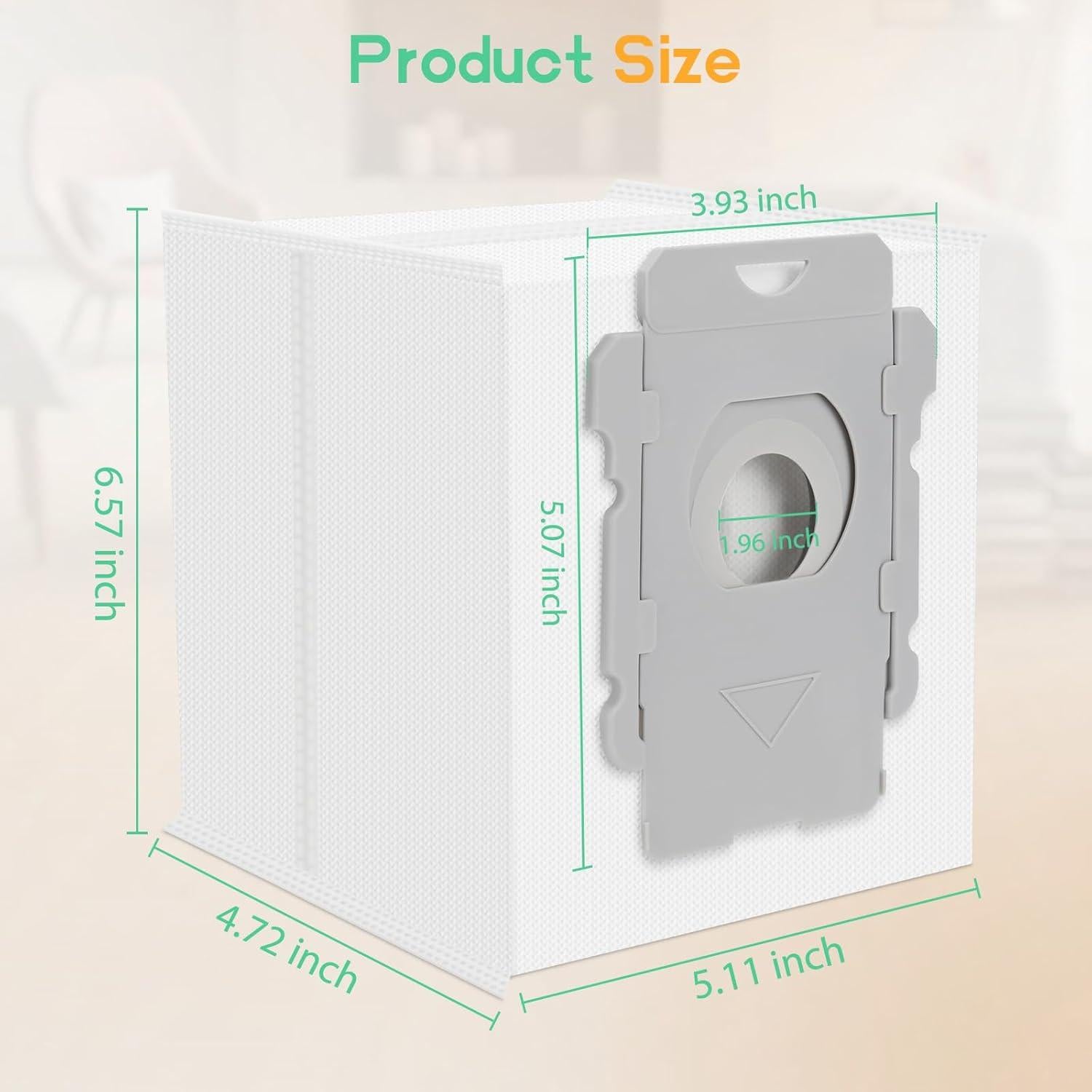 Paquete de 6 Bolsas de Aspiradora MATFORCA para Roomba i7+ y más