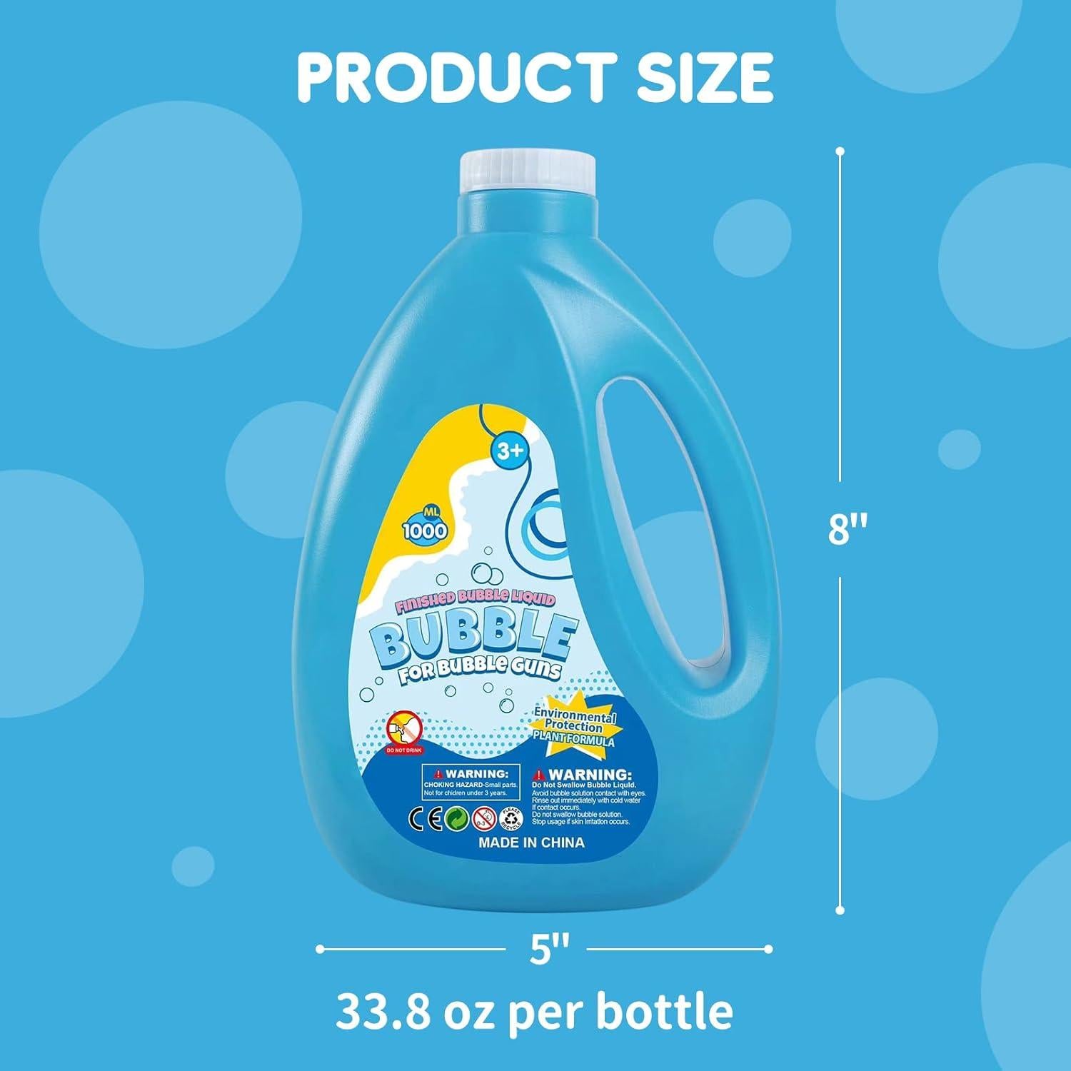 Recarga de Solución de Burbujas 1L BOMOCO - Juguete Infantil