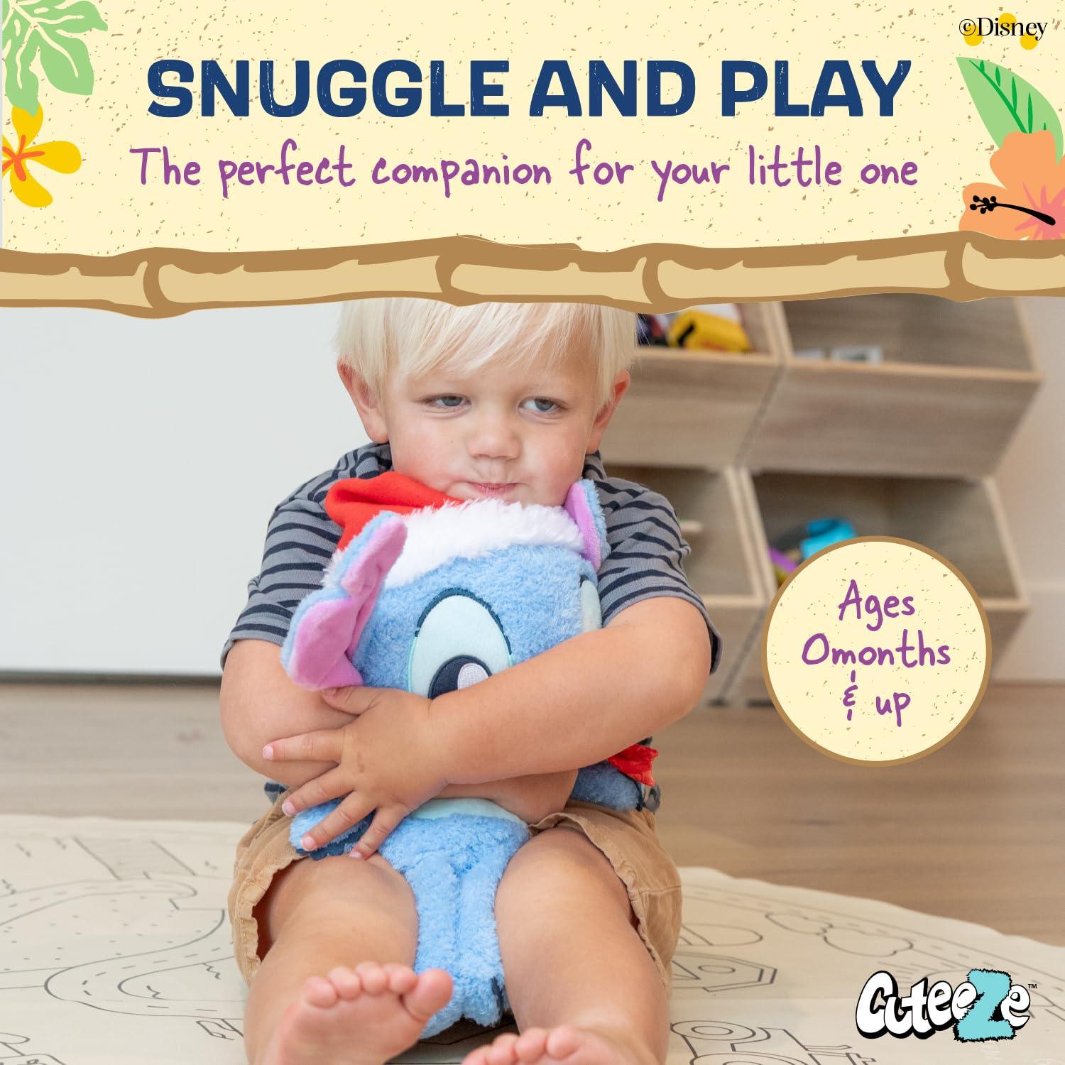 Peluche Stitch Cuteeze Kids Preferred 38 cm Suave y Abrazable