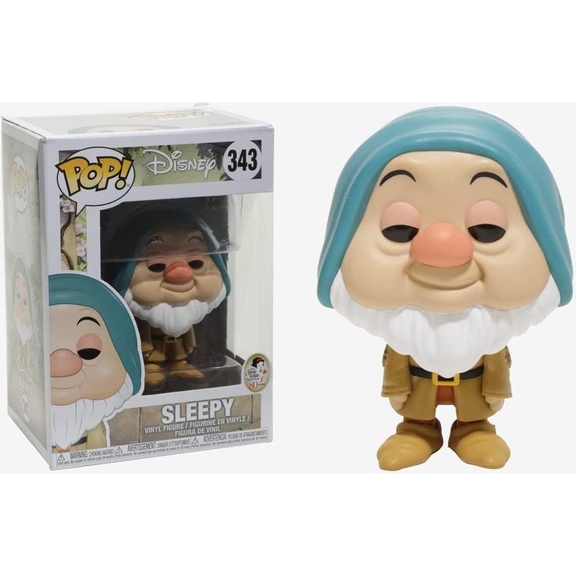 Figura de Vinilo Pop! Dormilón Disney - Blancanieves 9.5 cm