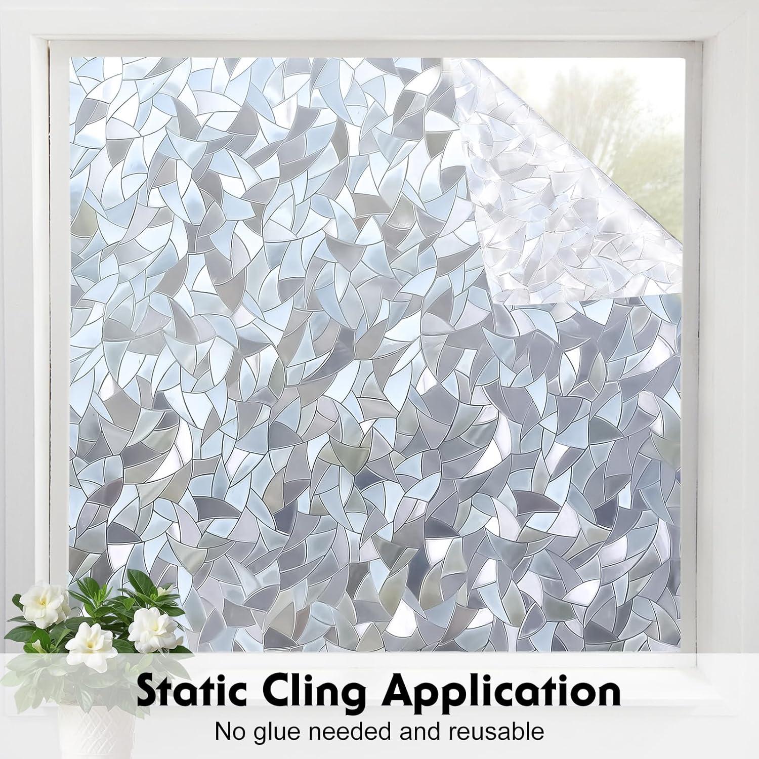 Película de Privacidad Volcanics 44.5x199.8 cm Geométrica