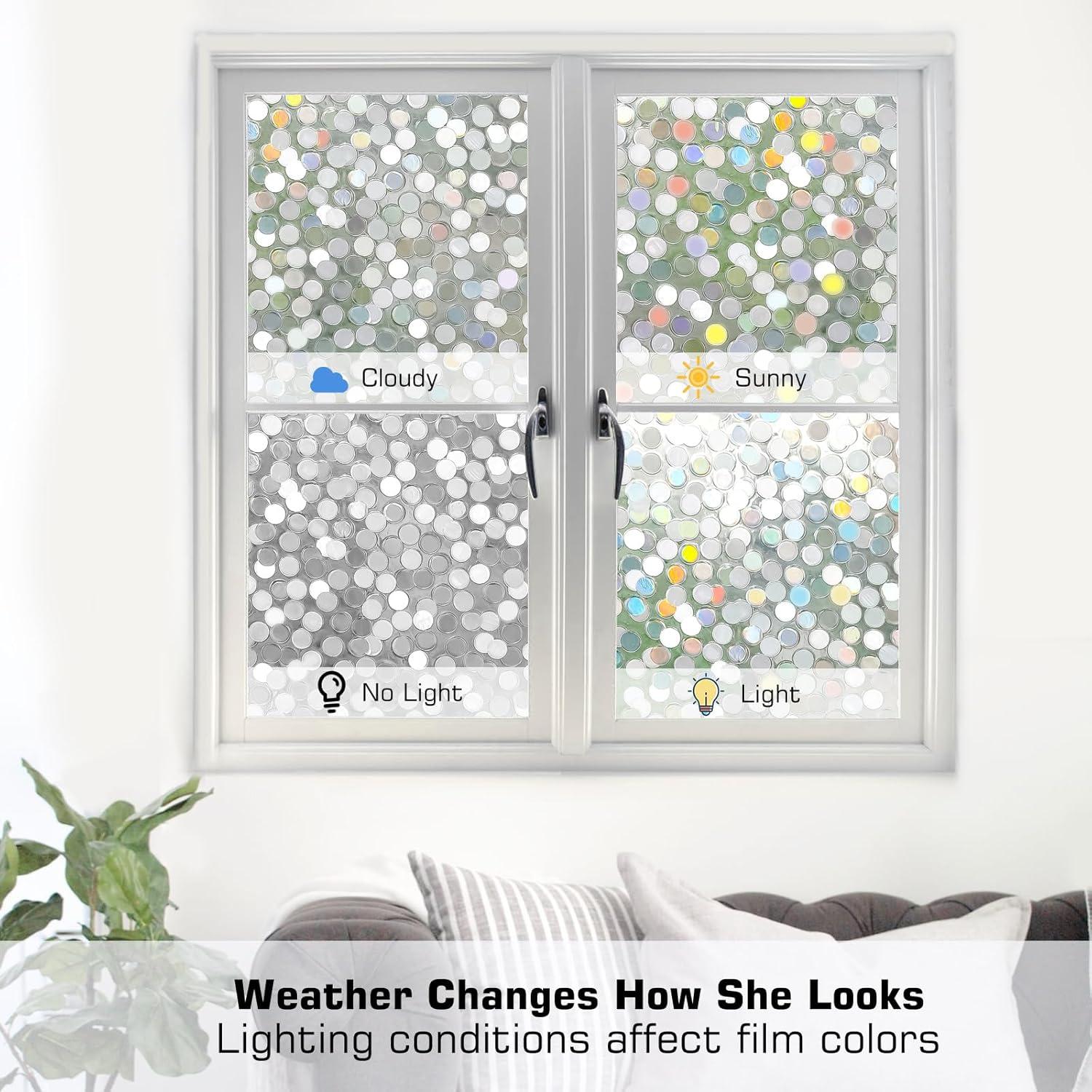 Película de Privacidad para Ventanas Volcanics 90x199 cm