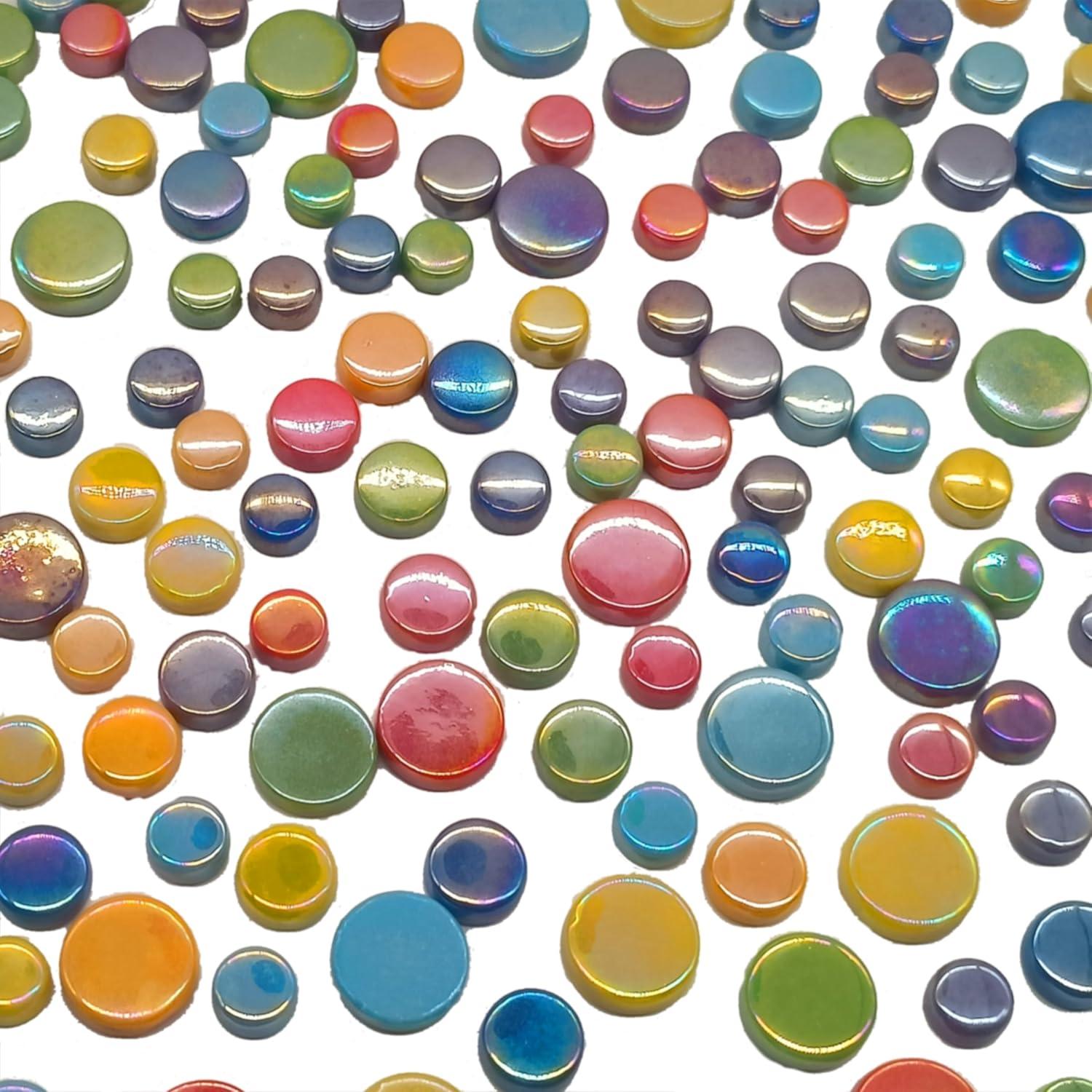 Azulejos de mosaico EDFLIFE 500g para manualidades coloridos