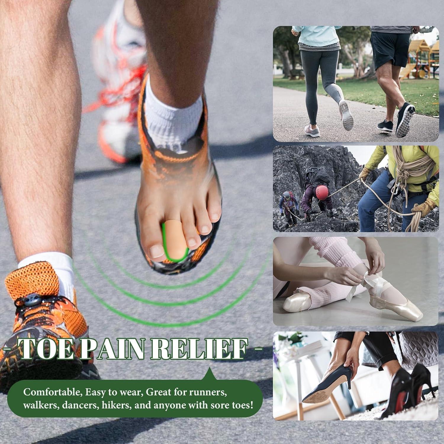 Protector de Dedos de Gel Bukihome - 8 Pcs Tamaño Mediano