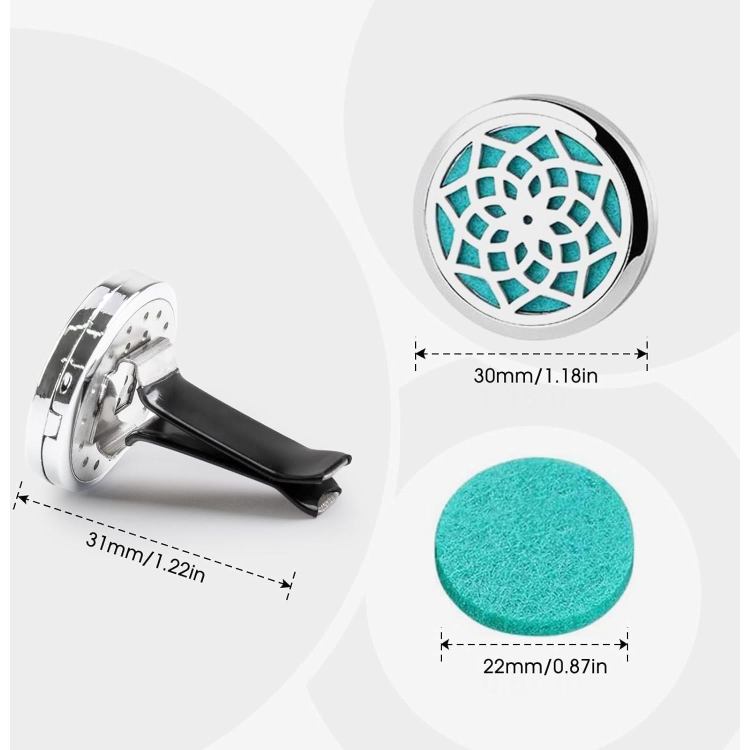 Clip Difusor de Aire para Auto ttstar con 36 Almohadillas