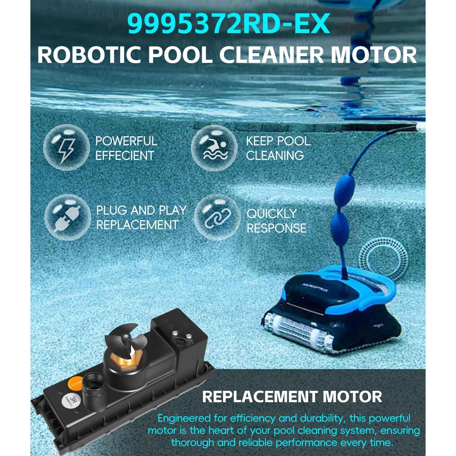 Motor Limpiador Piscina Robótico Sunluway 9995372RD-EX 3.58kg