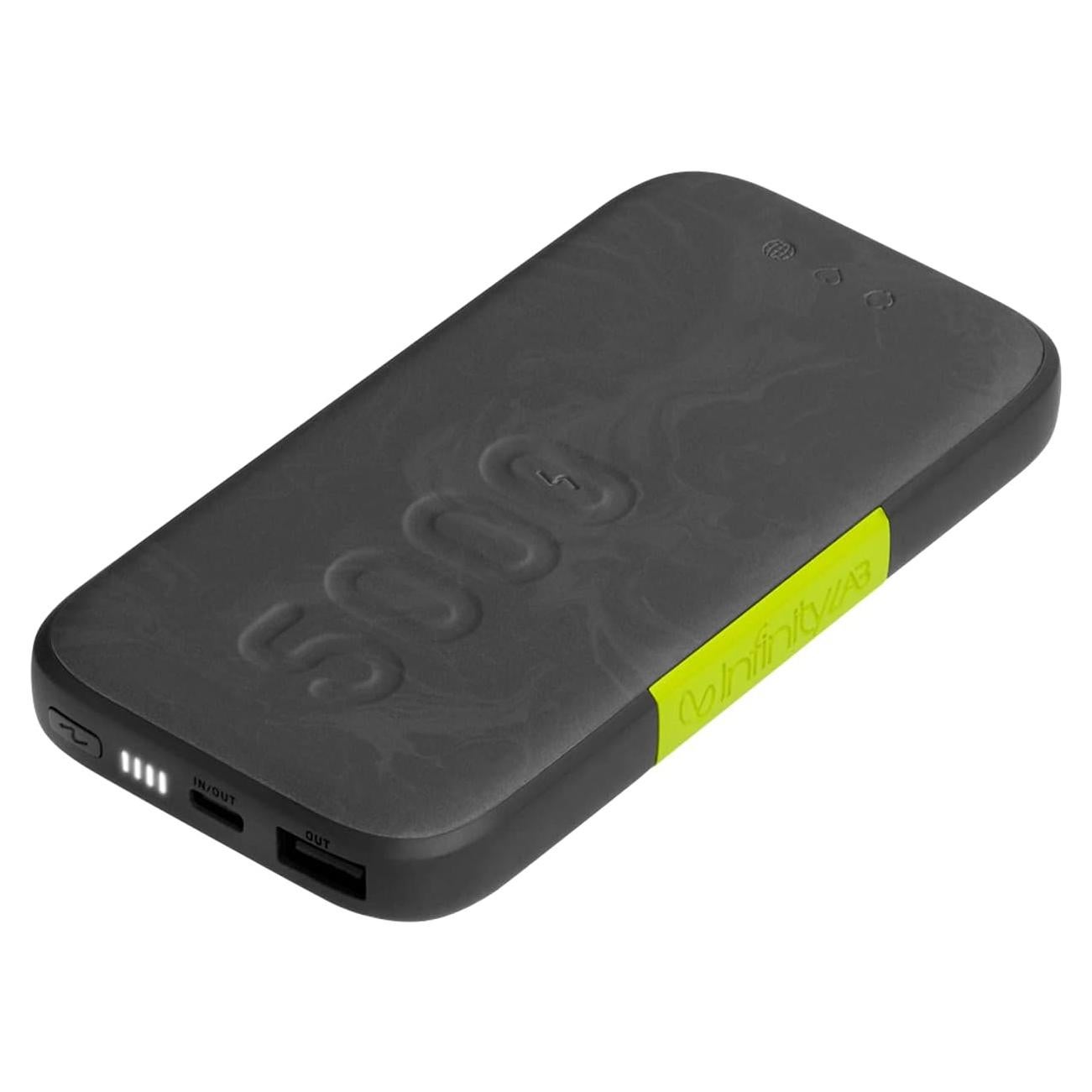 Batería portátil inalámbrica InfinityLab InstantGo 5000mAh - Negro