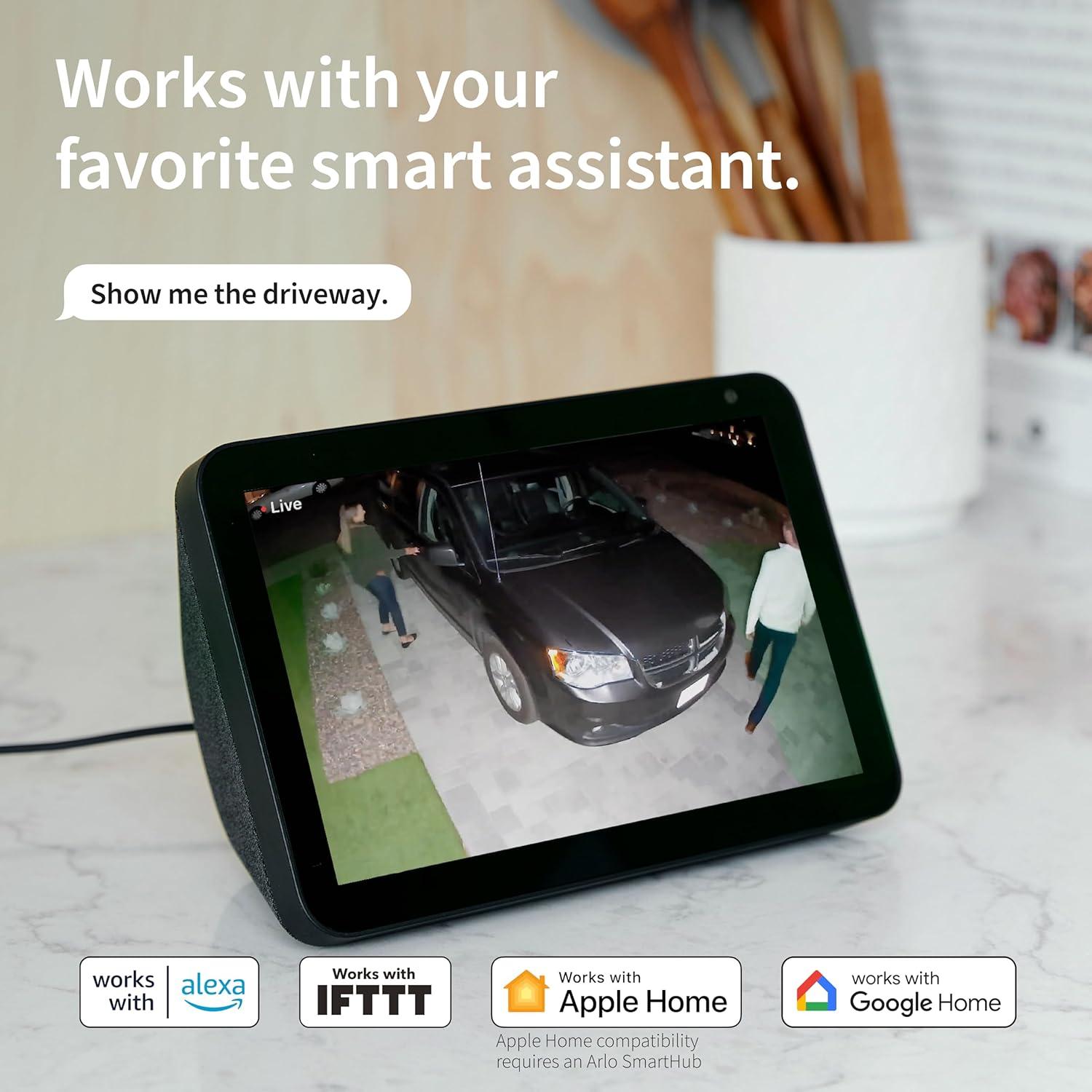 Cámara de Seguridad Arlo Pro 3 Inalámbrica 2K HDR con Foco LED