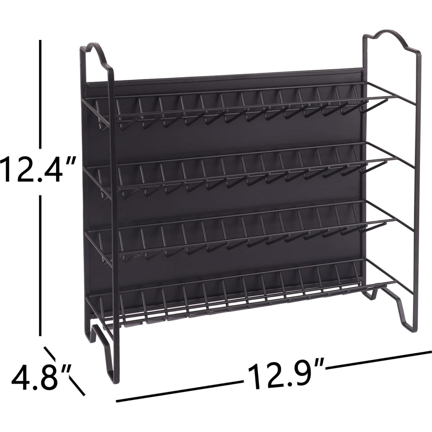 Organizador Magnético de Especias SWOMMOLY 28 Tarros Vidrio