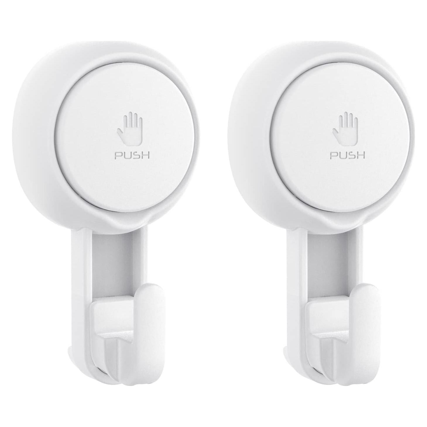 Ganchos de Ducha Elegear - Alta Resistencia, Paquete de 2