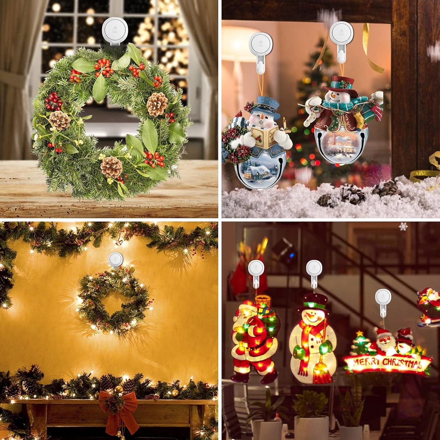 Ganchos de Ducha Elegear - Alta Resistencia, Paquete de 2