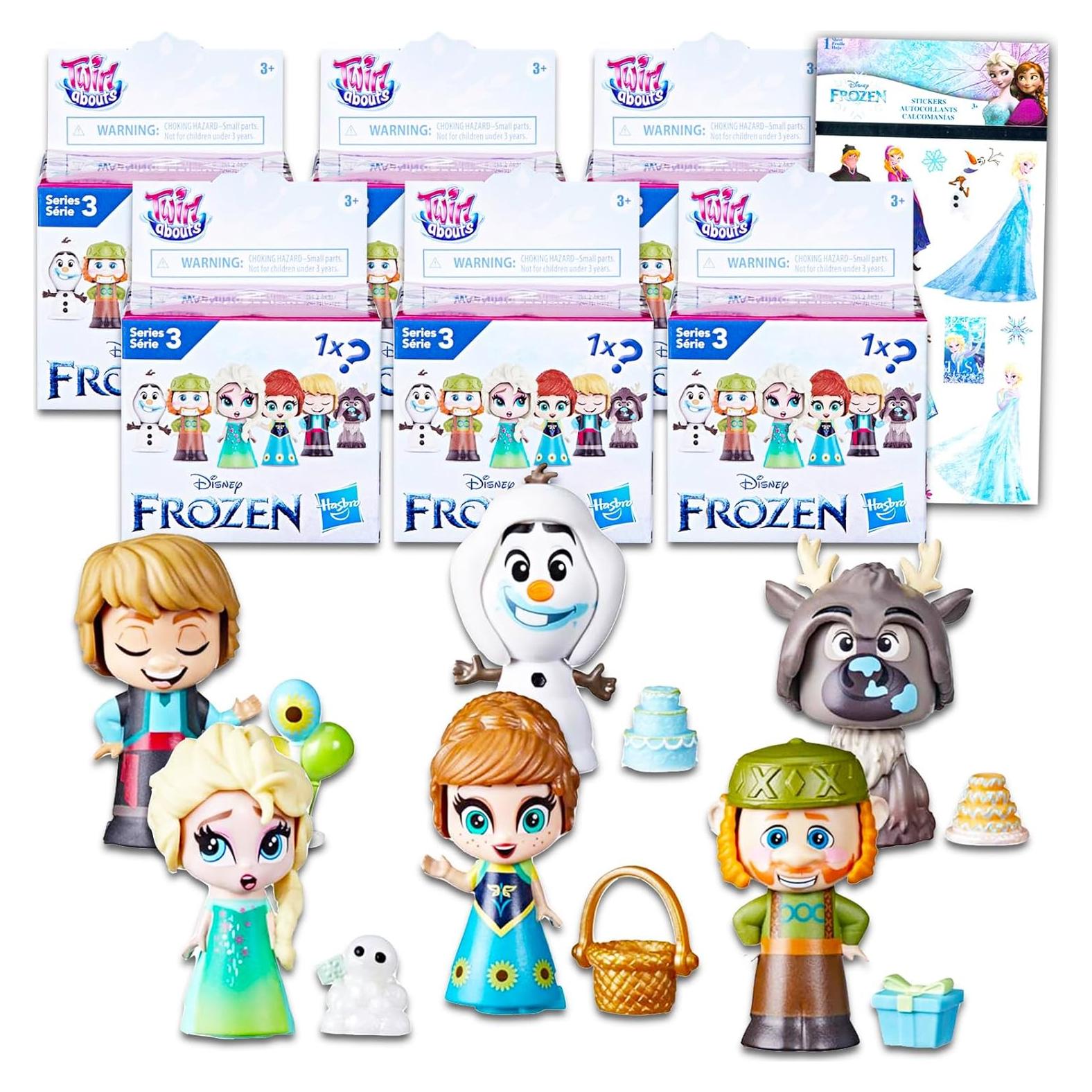 Bolsas Sorpresa Disney Frozen - 6 Juguetes + Libro de Pegatinas