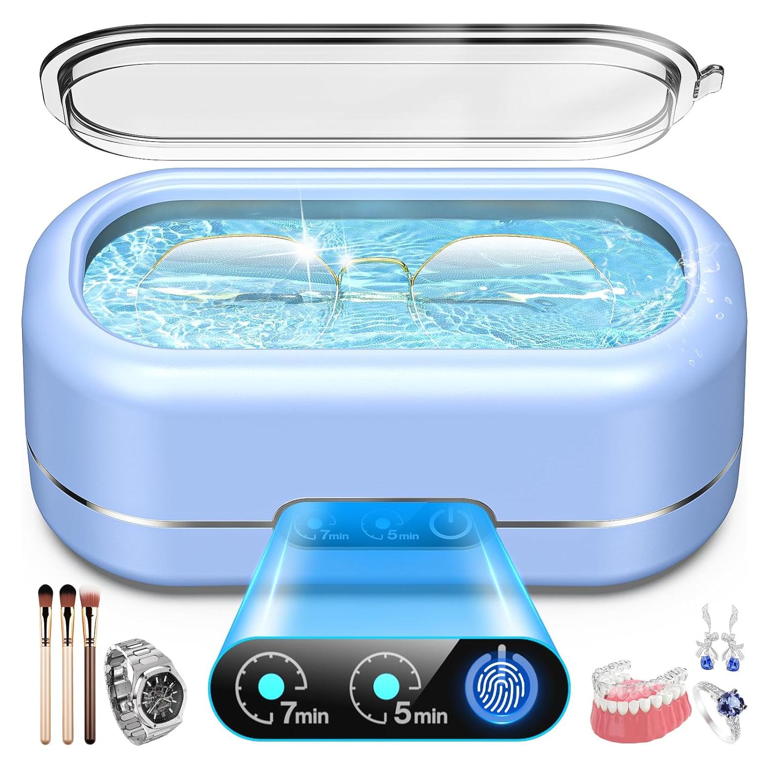 Limpiador Ultrasónico Profesional de Joyas 50KHz Acero Inoxidable