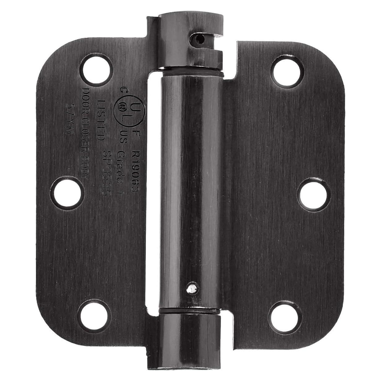 Bisagra de puerta automática Amazon Basics 8.89 cm bronce